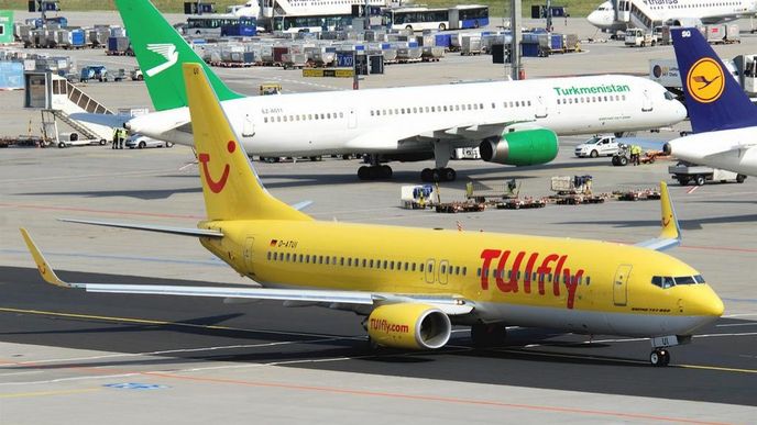 Ruské sankce namířené proti charterovým dopravcům by mohly postihnout například německé aerolinky TUIfly