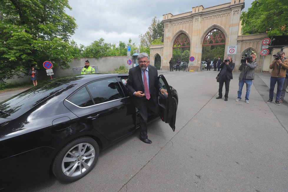 Oslavy konce druhé světové války na ruském velvyslanectví v Praze (9. 5. 2019)