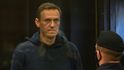 Alexej Navalnyj v soudní síni