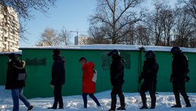 Zatýkání před moskevským soudem