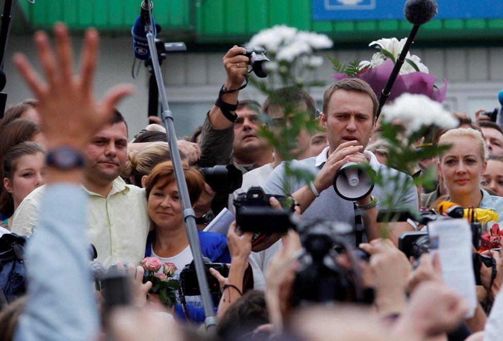 Alexej Navalnyj v roce 2013