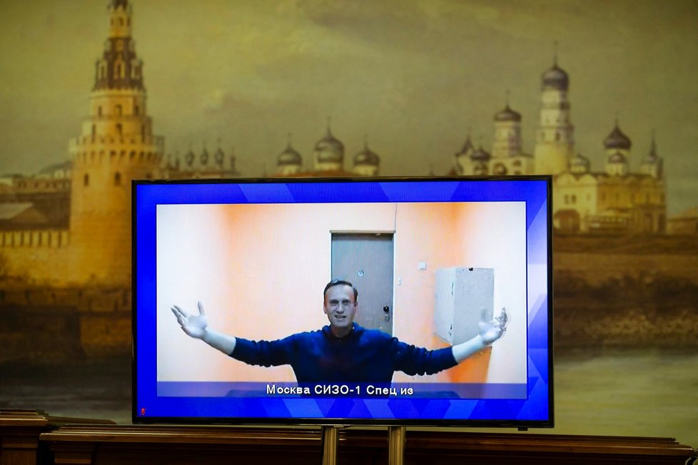 Alexej Navalnyj v roce 2021