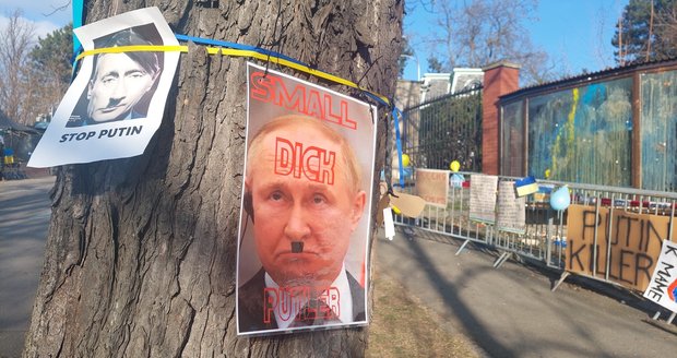 Přejmenujme ulici u ruské ambasády na Ukrajinských hrdinů, volá Praha 6
