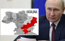 Putin zabral oficiálně část Ukrajiny. Češi: Je to krádež!
