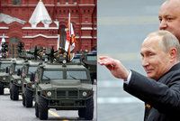 Rakety, tanky a Putinův smích: Rusko slaví konec II. světové války