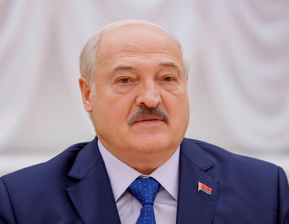 Běloruský diktátor Alexandr Lukašenko.