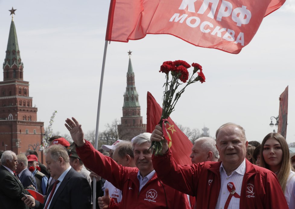 Oslavy a demonstrace na 1. máje v Rusku