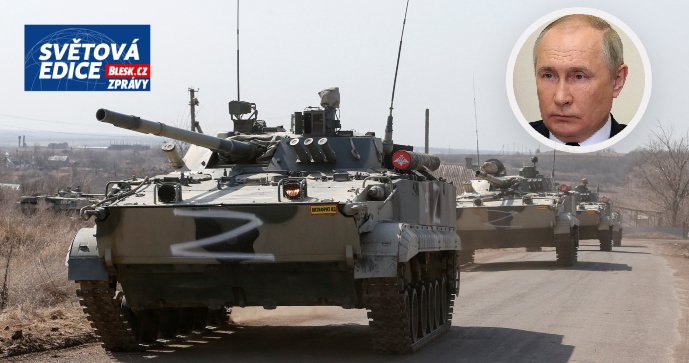 Putin přeskupuje vojska na východ Ukrajiny.