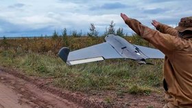 Ruský operátor dronu na Ukrajině