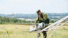 Ruská armáda spoléhá na dron Orlan-10.