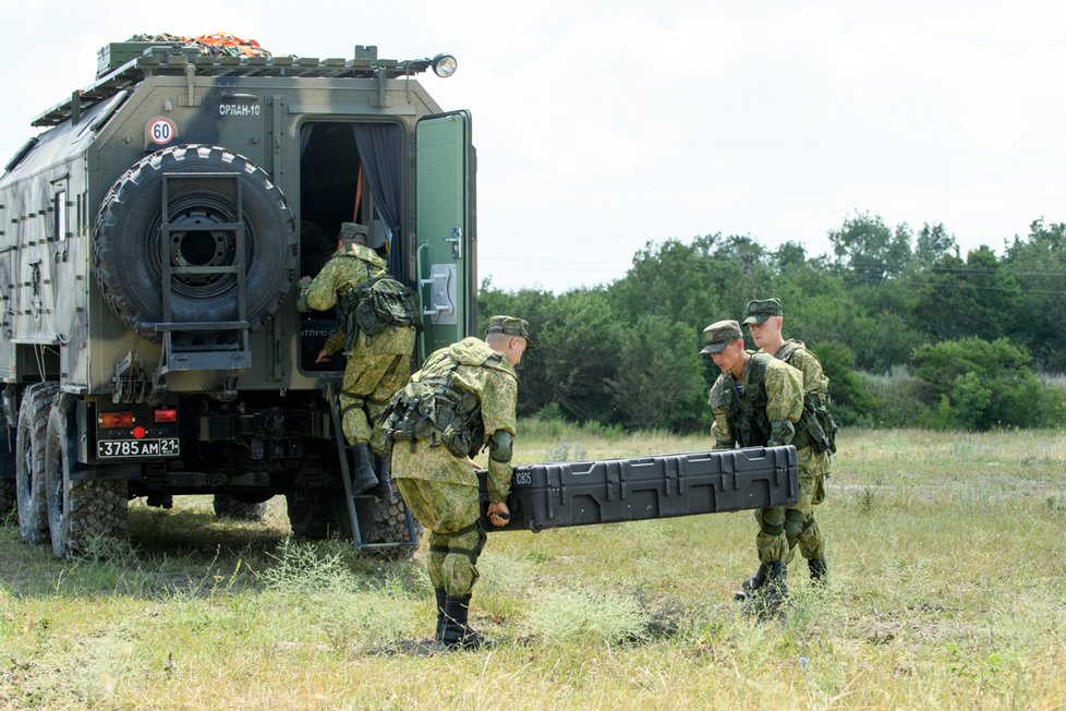 Ruská armáda spoléhá na dron Orlan-10.