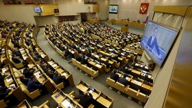 Státní duma, dolní komora ruského parlamentu (ilustrační foto)