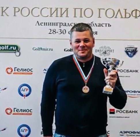 Ruská golfová jednička Artěm Nestěrov (37) byl zatčen. Své matce prý usekl hlavu.