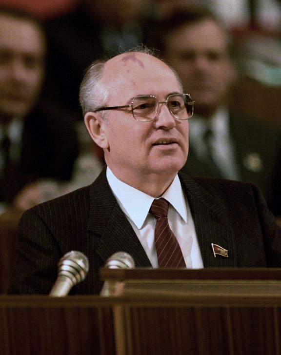 Michail Gorbačov na vrcholu slávy.