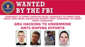 V USA bylo obviněno sedm údajných agentů ruské GRU z kybernetických útoků.