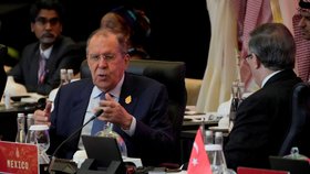 Ruský ministr zahraničí na setkání G20 na Bali
