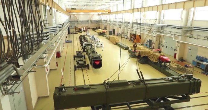 Výroba střel Burevestnik