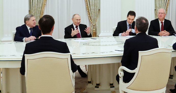 Jednání americké delegace v Rusku s Vladimirem Putinem