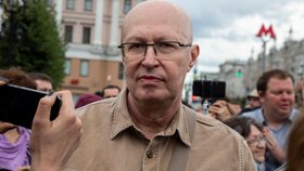Kremelský kritik a politický analytik Valerij Solovjev.