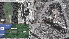 Satelitní snímky dokazují, že Rusové opravují jedno ze svých skladišť.