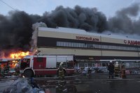 Požár nákupního centra v Rusku: Nejméně 10 mrtvých!