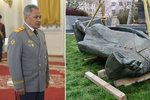 Ruský ministr chce nechat stíhat viníky odstranění Koněvovy sochy