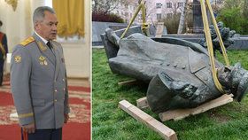 Ruský ministr chce nechat stíhat viníky odstranění Koněvovy sochy
