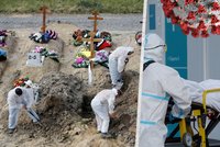 Covidová hrůza v Rusku: 895 nakažených zemřelo za jediný den. Nejvíc od začátku pandemie