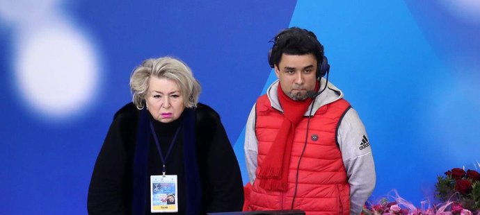 Alexander s legendární ruskou trenérkou Tarasovovu.