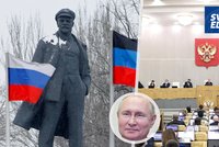 Další ruský nátlak na Kyjev: Proč duma vyzývá Putina k uznání povstaleckých republik?