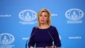 Marija Zacharovová, mluvčí ruského ministerstva zahraničí