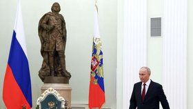Ruský prezident Vladimir Putin se setkal s maďarským premiérem Viktorem Orbánem v Senátním paláci Kremlu v Moskvě v Rusku.