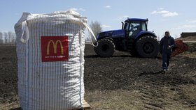 Sankce přiměly McDonald&#39;s dělat hranolky z ruských brambor