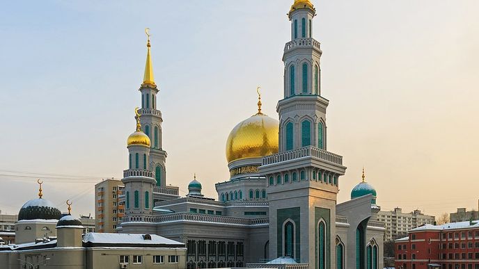 Chrámová mešita v Moskvě