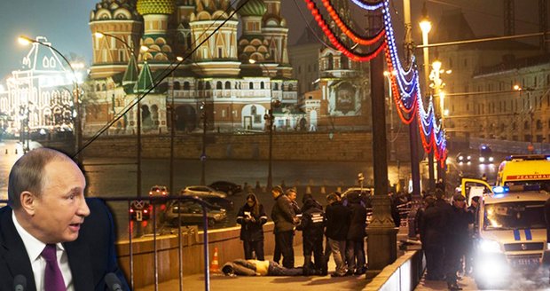 Kamery u Kremlu byly vypnuté: Kdo kryje vrahy Putinova kritika Němcova?