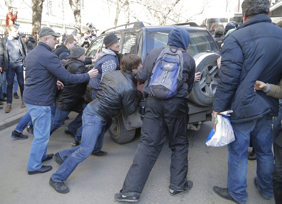 Protivládní demonstrace v Moskvě