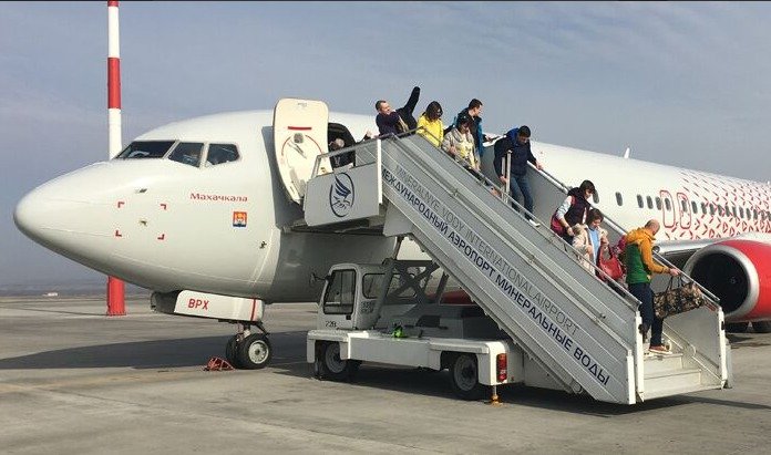 Kvůli čmelákům, kteří pronikli na palubu, muselo být evakuováno letadlo mířící z Moskvy do Simferopolu.