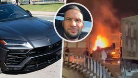 Při nehodě Lamborghini v Moskvě zemřel ruský milionář Alexei Dolgikh.
