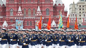 Oslavy 76 let od konce 2. světové války v Moskvě (9. 5. 2021)