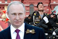 „Sovětský lid osvobodil národy,“ dmul se Putin. Rusko slavilo konec 2. světové