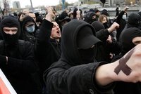 V Moskvě se demonstrovalo proti přistěhovalcům