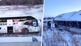 Při nehodě autobusu v Rusku zemřelo osm lidí. (16.12.2022)