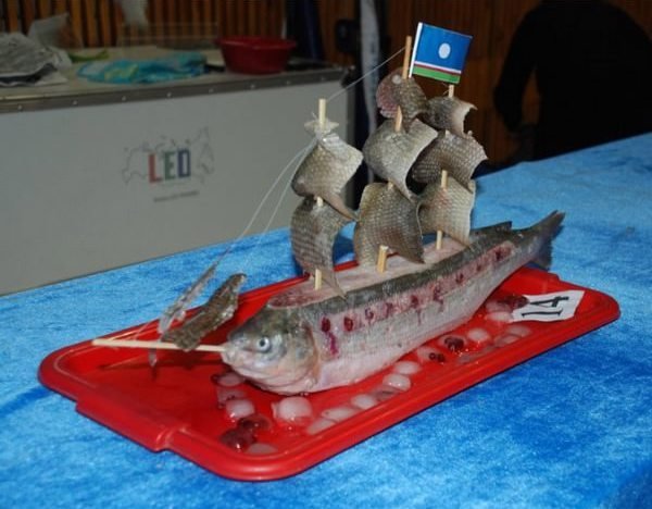 Rybí loď je tradiční ruská pochoutka.