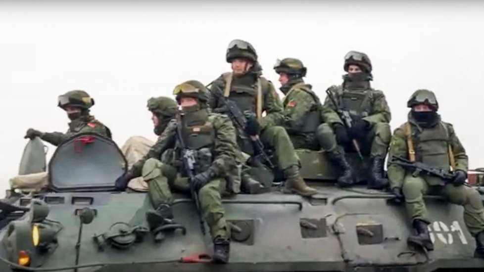 Mírové jednotky mise ODKB v Kazachstánu