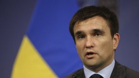 Ukrajinský ministr zahraničí Pavel Klimkin