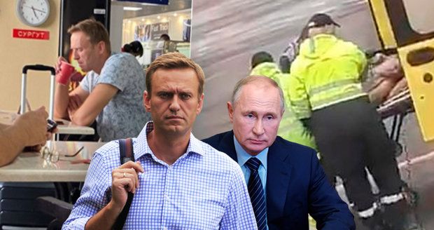 Putinův kritik Navalnyj v kómatu: Rusové odmítali převoz do Německa, nakonec couvli