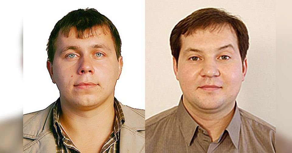 Zvukař Alexander Soidov a kameraman Vadim Denisov