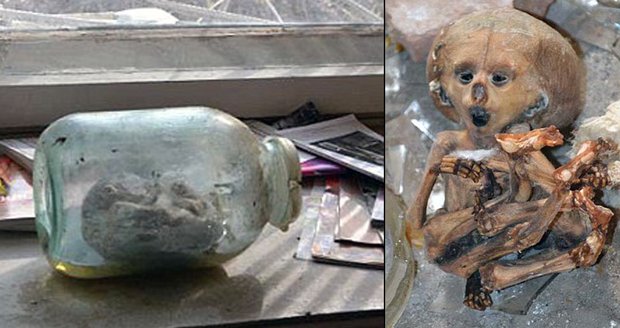 Mumifikovaní novorozenci i rozházené kosti: Tak to vypadá na opuštěné pitevně v Rusku