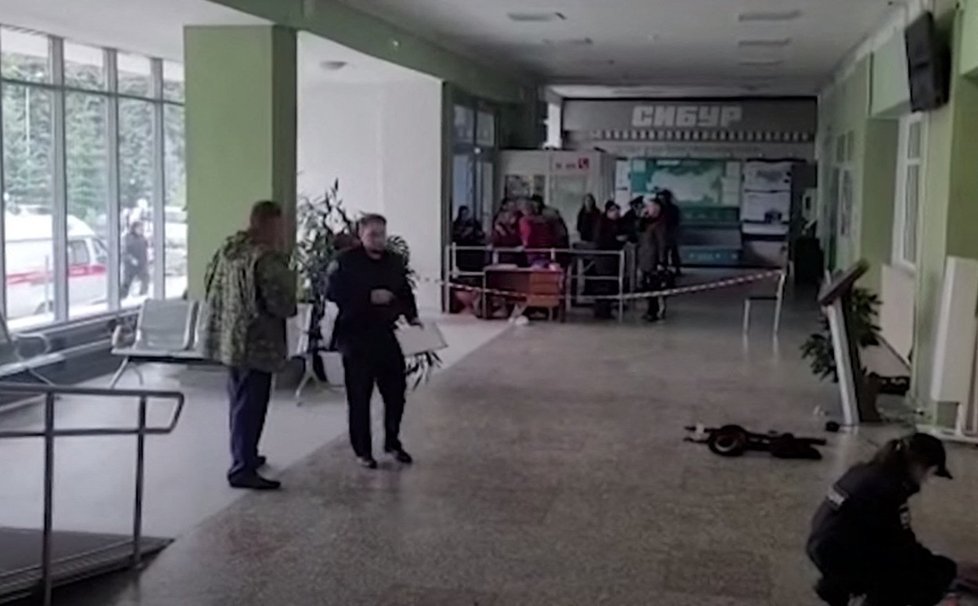 Střelec Timur Bekmansurov na univerzitě v Permu zastřelil šest lidí. (20. 9. 2021)