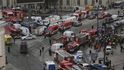 V Petrohradu po výbuchu v metru nastal zmatek a začala kolabovat doprava